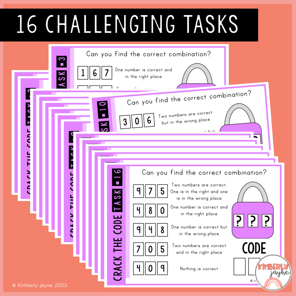 Crack the Code Puzzles - Task Cards & Extension for Gifted & Talented ...