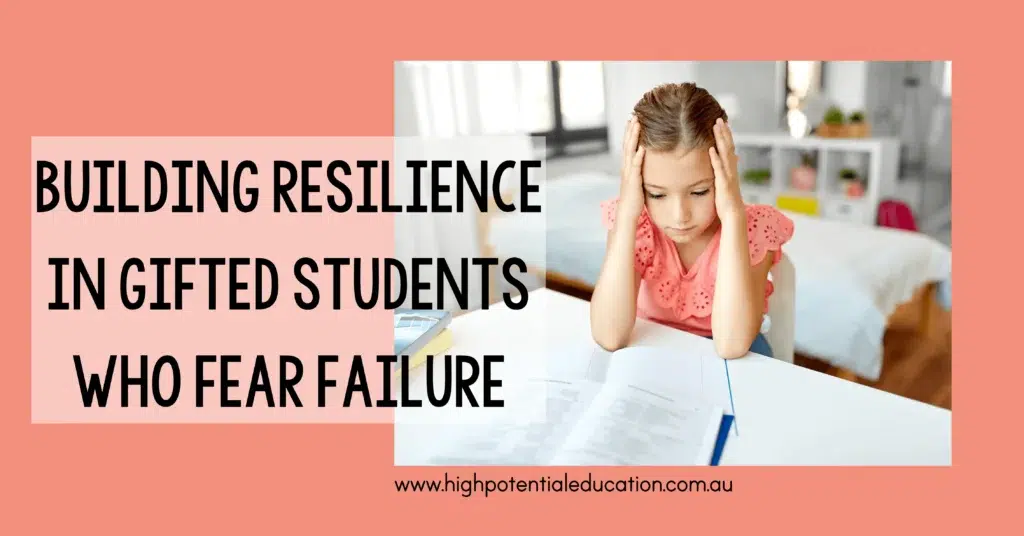 Free Growth Through Challenge posters for building resilience in gifted students and normalising struggle in the classroom.