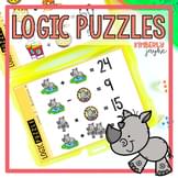 Gifted and Talented Math Activities Logic Puzzles 3rd Grade Algebraic Volume One
